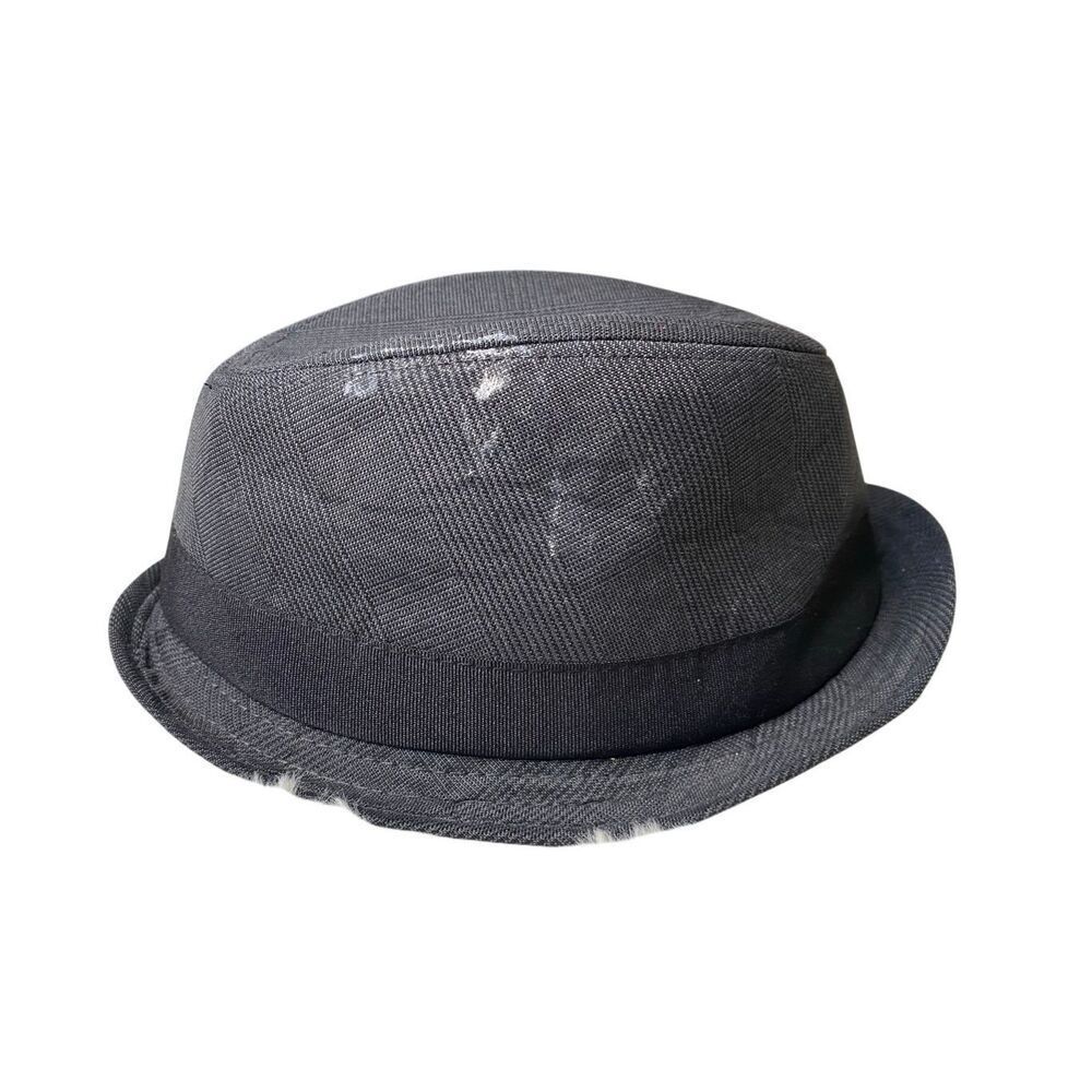 Flawed The Children’s Place Boys Black Fedora Hat Formal Dressy Toddler 12-24M - Picture 2 of 9